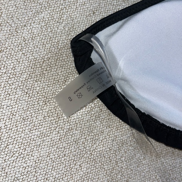 Clear Strap Triangle Thong Bikini - Picture 8 of 10